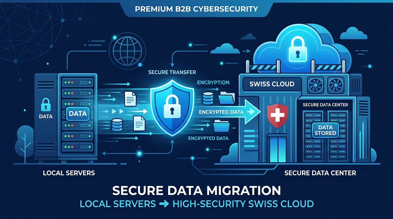 Sichere Cloud-Migration für den deutschen Mittelstand: Best Practices Illustration